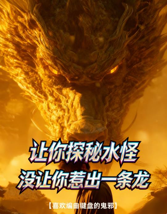 让你探秘水怪,没让你惹出一条龙